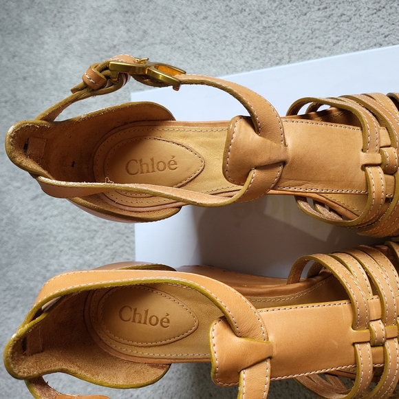 Chloe Marcie wedge sandal - Picture 6 of 9